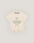 Oncourt ICT T-shirt Split - Off White