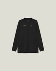 Flame Light Weight Polo LS - Black