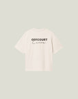 Offcourt Cuera T-Shirt ss - Off White w. Black