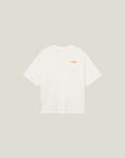 Offcourt Logo T-Shirt - Off White w. Orange
