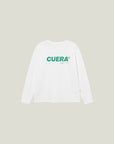 Offcourt Logo Long Sleeve - White w. Green
