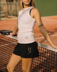 Womens Active Globe Shorts - Black
