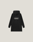 Lange Offcourt Hoodie - Zwart