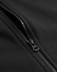 Offcourt Zip Hood Cardigan - Black