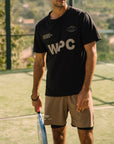 Mens Active Globe Shorts - Walnut