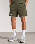 Oncourt 2in1 Shorts Army & 2er-Pack Socken Walnuss