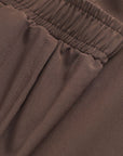 Mens Active Globe Shorts - Dark Brown