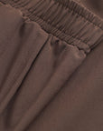 Mens Active Globe Shorts - Dark Brown