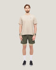 Mens Active Globe Shorts - Army