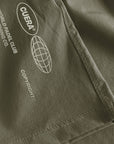 Dames Active Globe Korte Broek - Leger