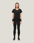 Oncourt Lange Panty H.W. - Zwart