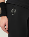 Oncourt Lange Panty H.W. - Zwart