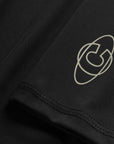 Oncourt Korte Panty H.W. - Zwart