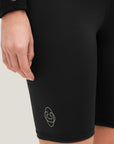 Oncourt Korte Panty H.W. - Zwart