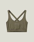 Oncourt Soft Bra Top - Army