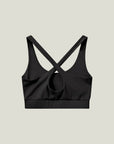 Oncourt Long Soft Bra Top - Schwarz