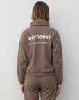 Offcourt Cuera Half Zip Sweat - Walnut