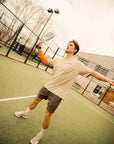 Mens Active Globe Shorts - Dark Grey