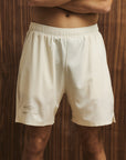 Mens Active Globe Shorts - Off White