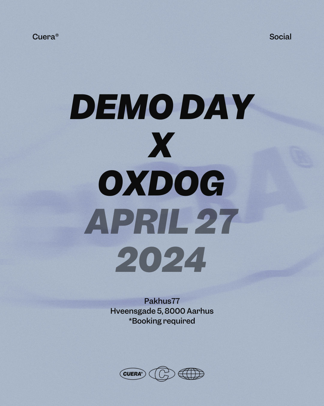 Demo day with Oxdog - 27 April