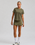 Oncourt Slit Top Light Weight - Army