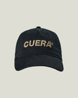 Cuera Offcourt Cuera Cap in Black, flat lay front view
