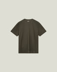 Cuera Oncourt Breathe T-Shirt in Army, flat lay back view