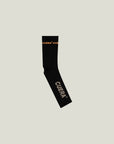 Cuera Oncourt Compression Sleeve in Black, flat lay front view