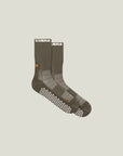 Cuera Oncourt Grip Sock in Army, flat lay back view