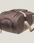 Cuera Oncourt Premium Padel Bag in Walnut, flat lay front view