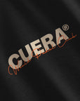 Cuera Oncourt Shorts & Light Weight T-Shirt Black Bundle, logo print detail