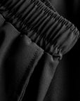 Cuera Oncourt Shorts & Light Weight T-Shirt Black Bundle, waistband detail