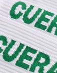 2-pack Cuera Padel Socks - Weiß / Grün