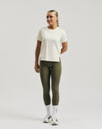 Active Cuera Tights Hidden Front Seem - Army