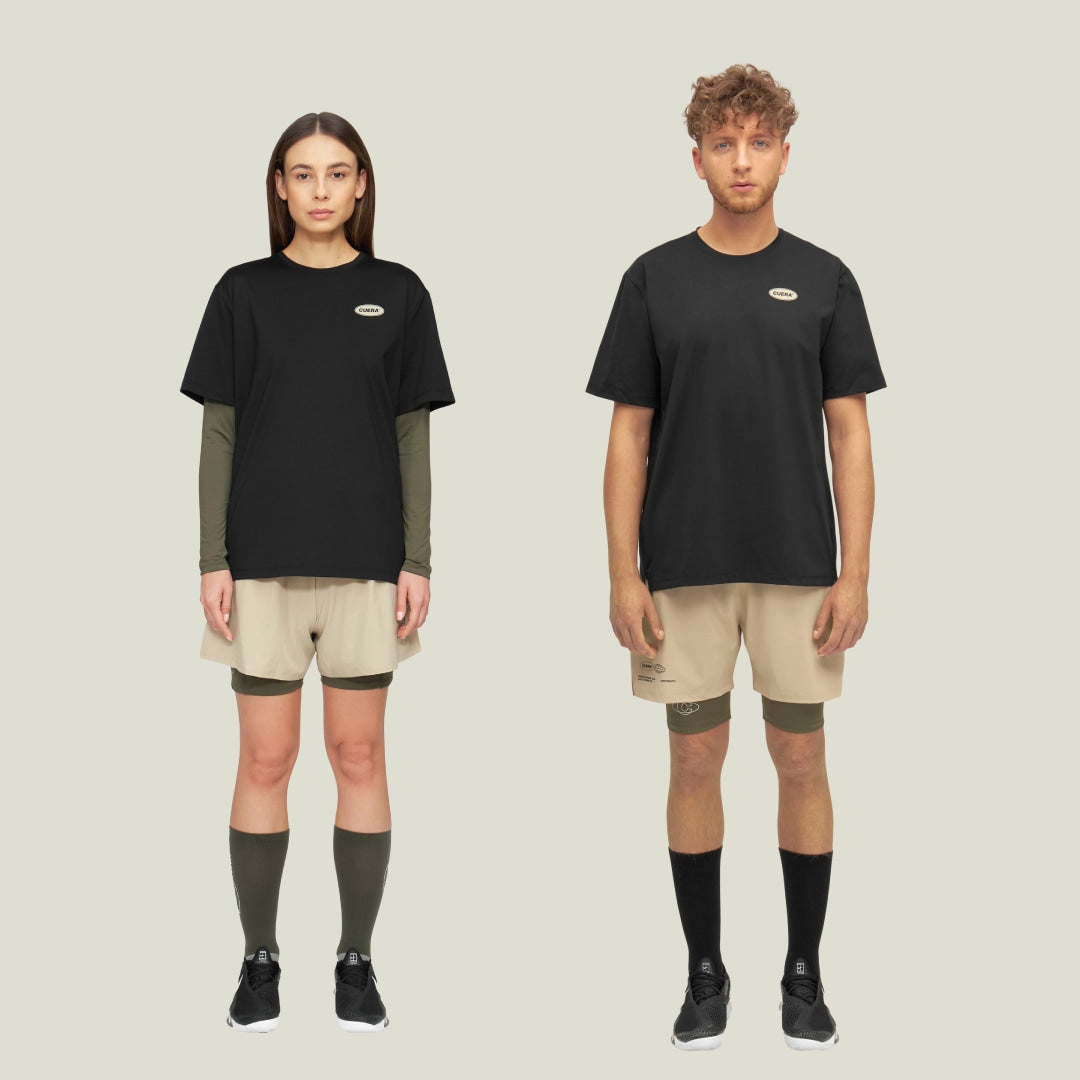 Oncourt Essential T-Shirt - Black
