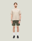 Mens Active Globe Shorts - Army