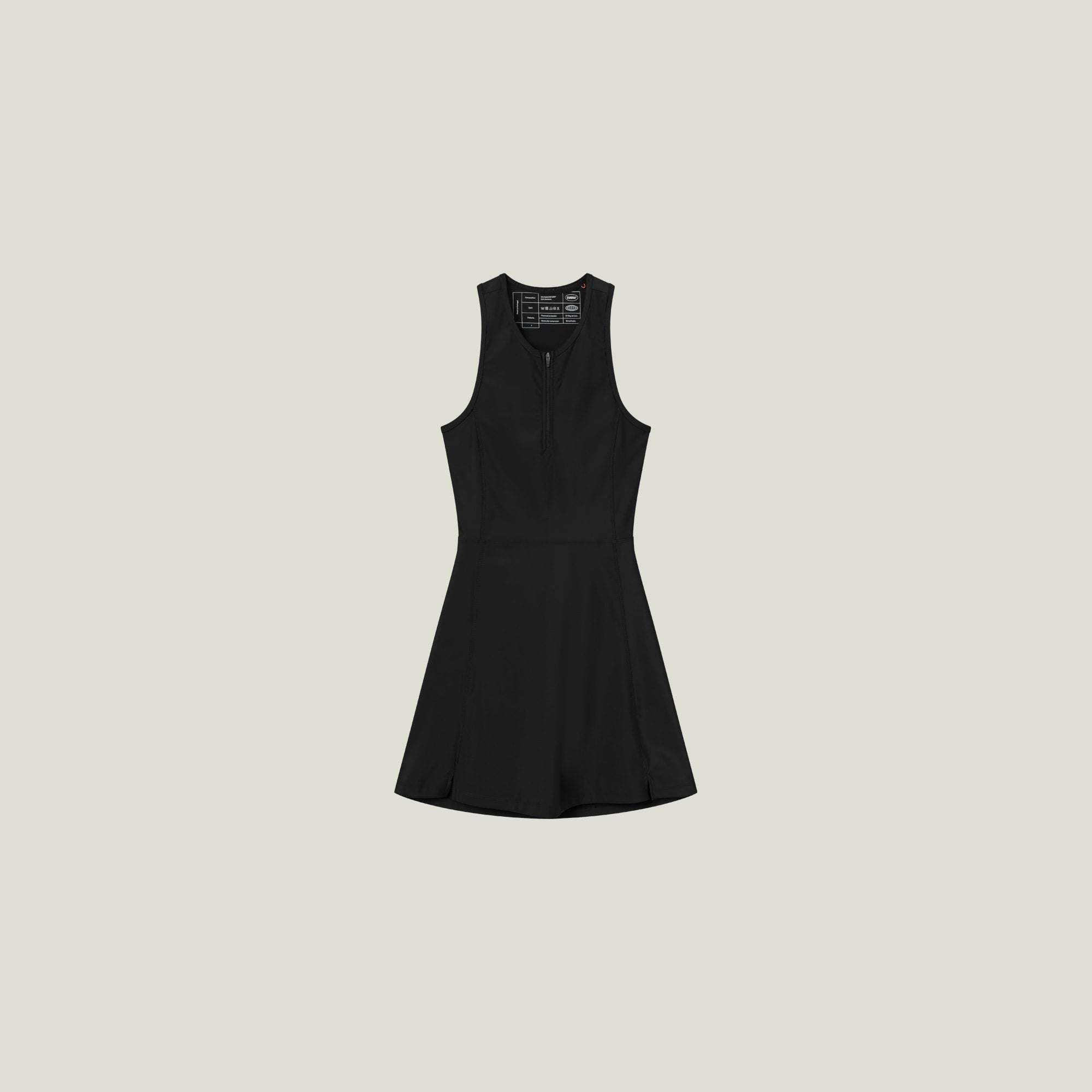 Oncourt Dress &amp; Tights - Black Combo