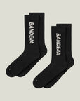 4-Padel Crew Socks - Black
