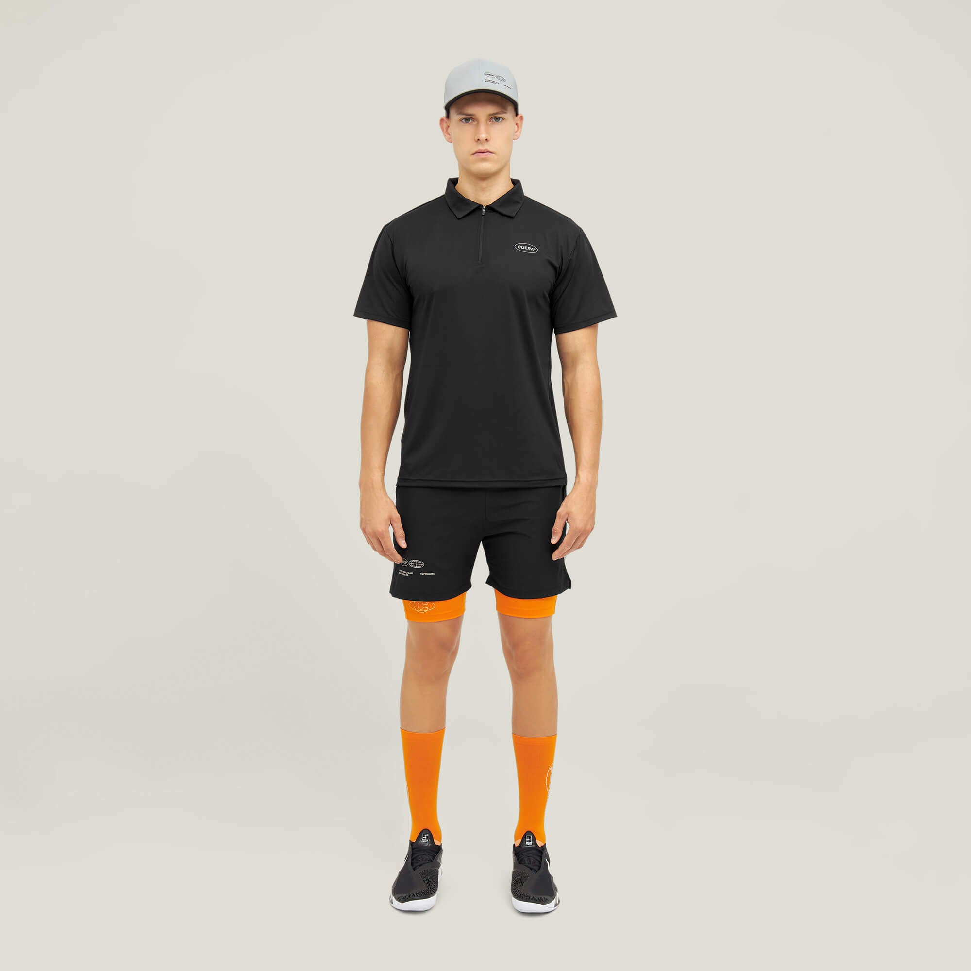 Oncourt Made Polo ss - Black