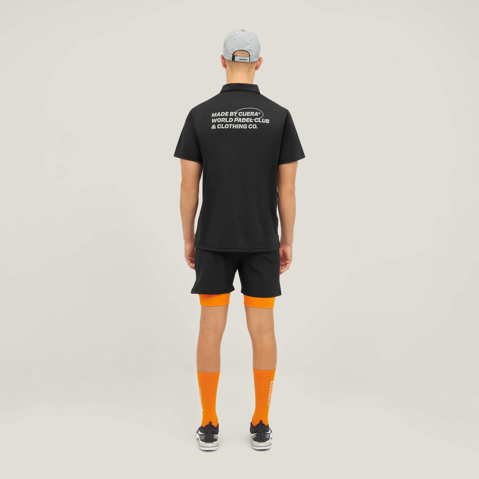 Oncourt Made Polo ss - Black
