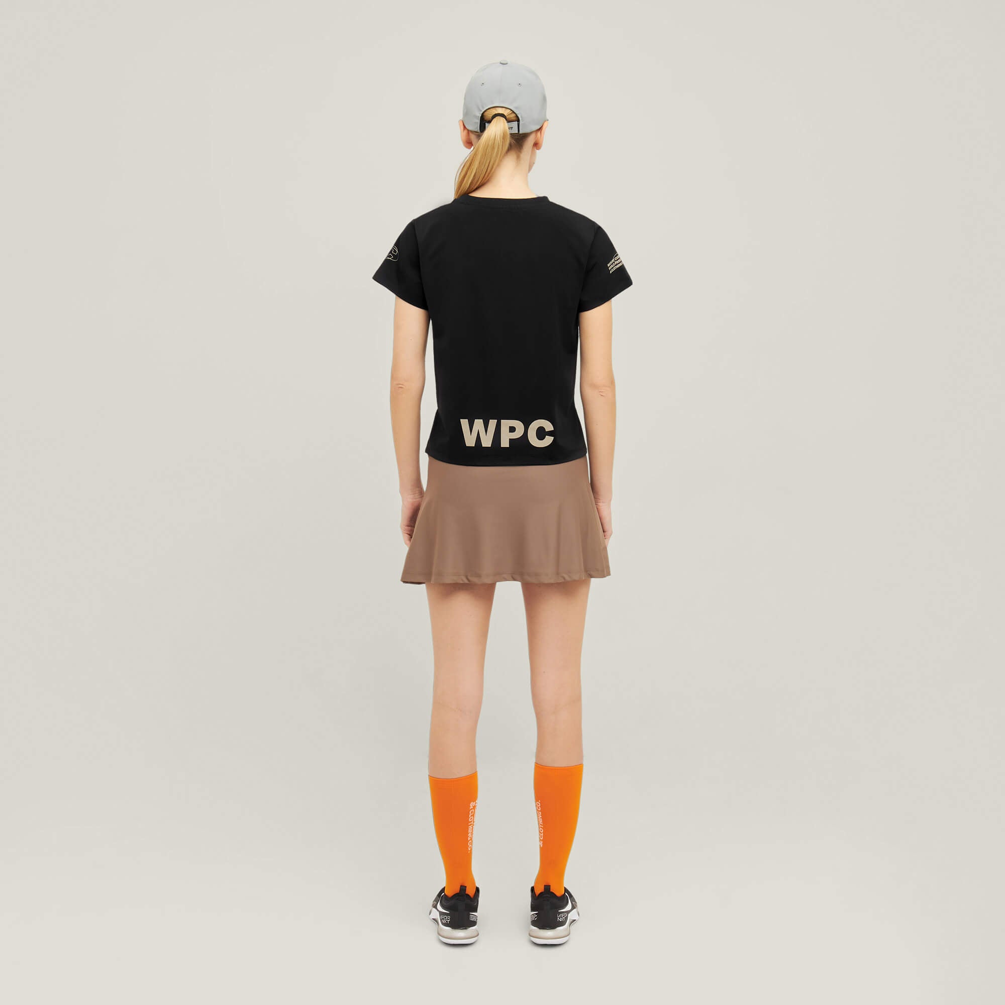 Oncourt Crop WPC  T-Shirt - Black