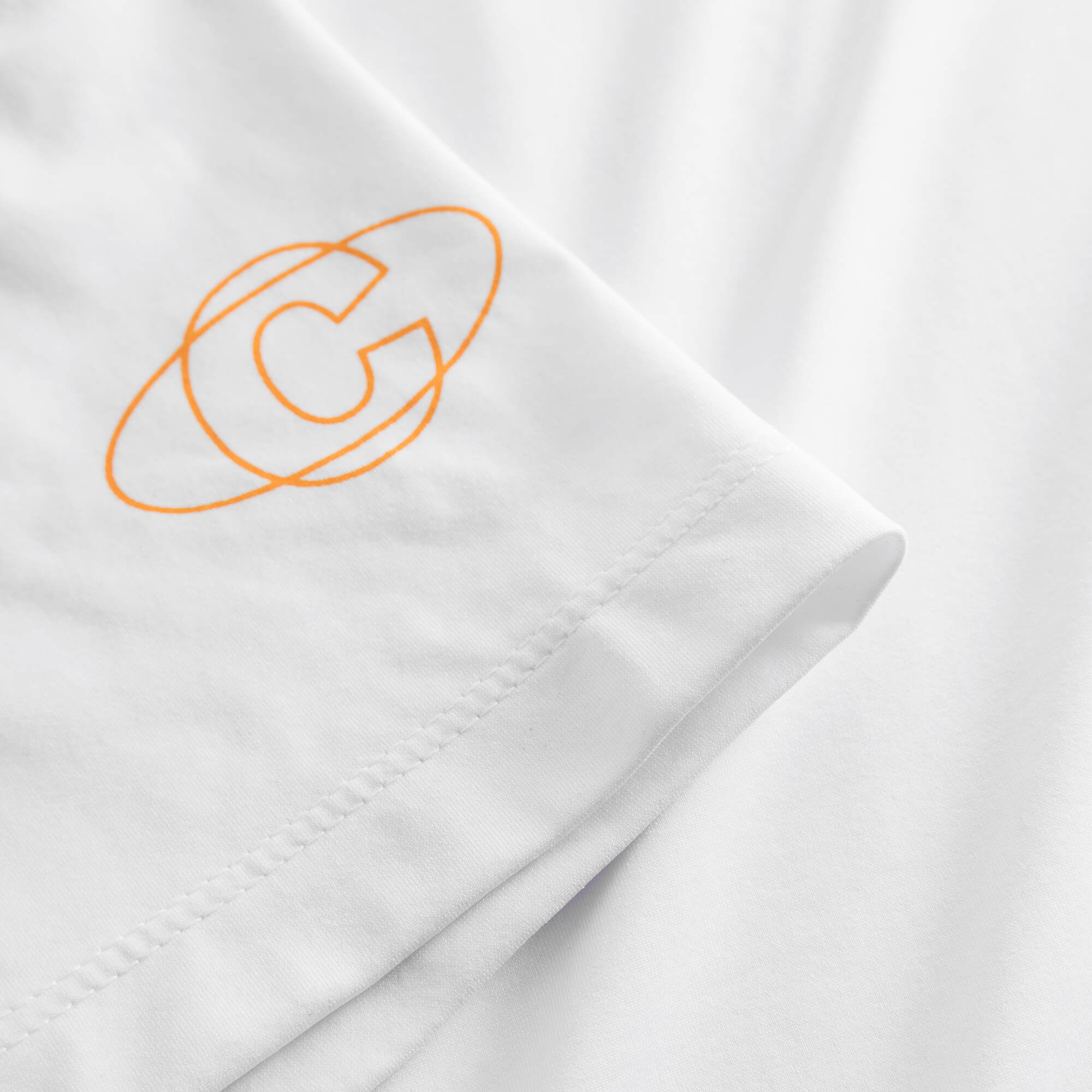 Oncourt Crop WPC  T-Shirt - White