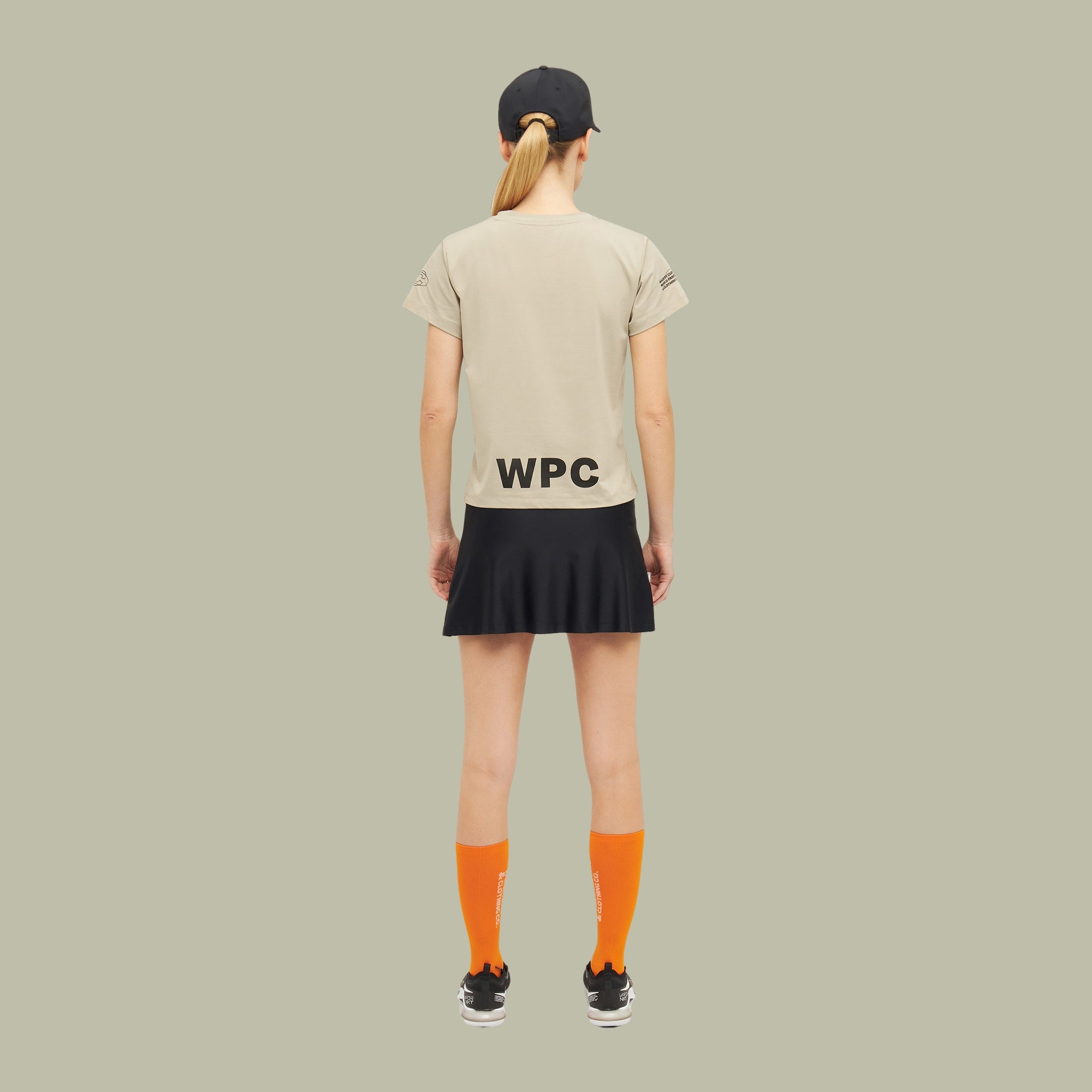 Oncourt Crop WPC T-shirt - Grå