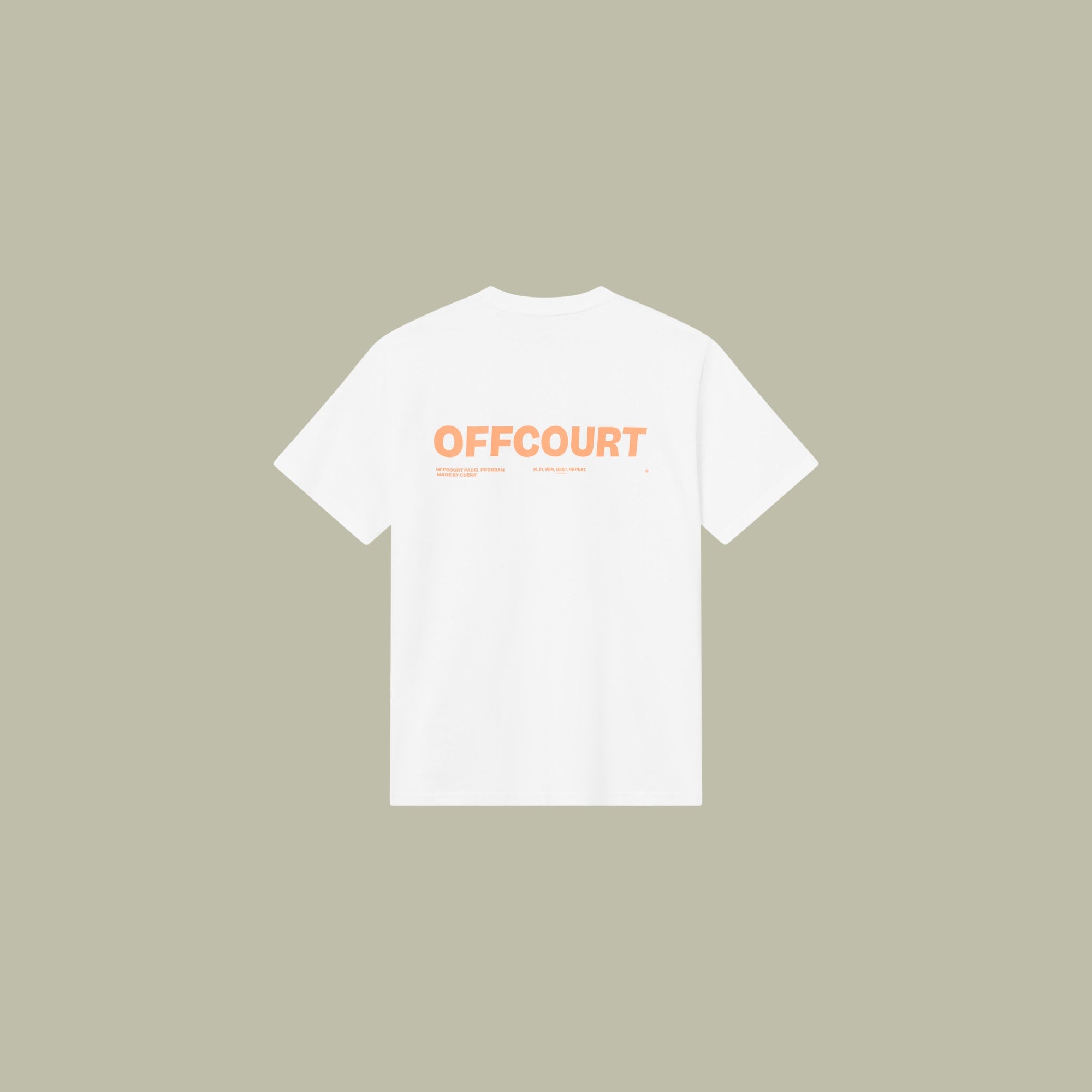 Relaxed Heavy Offcourt T-Shirt - Hvid