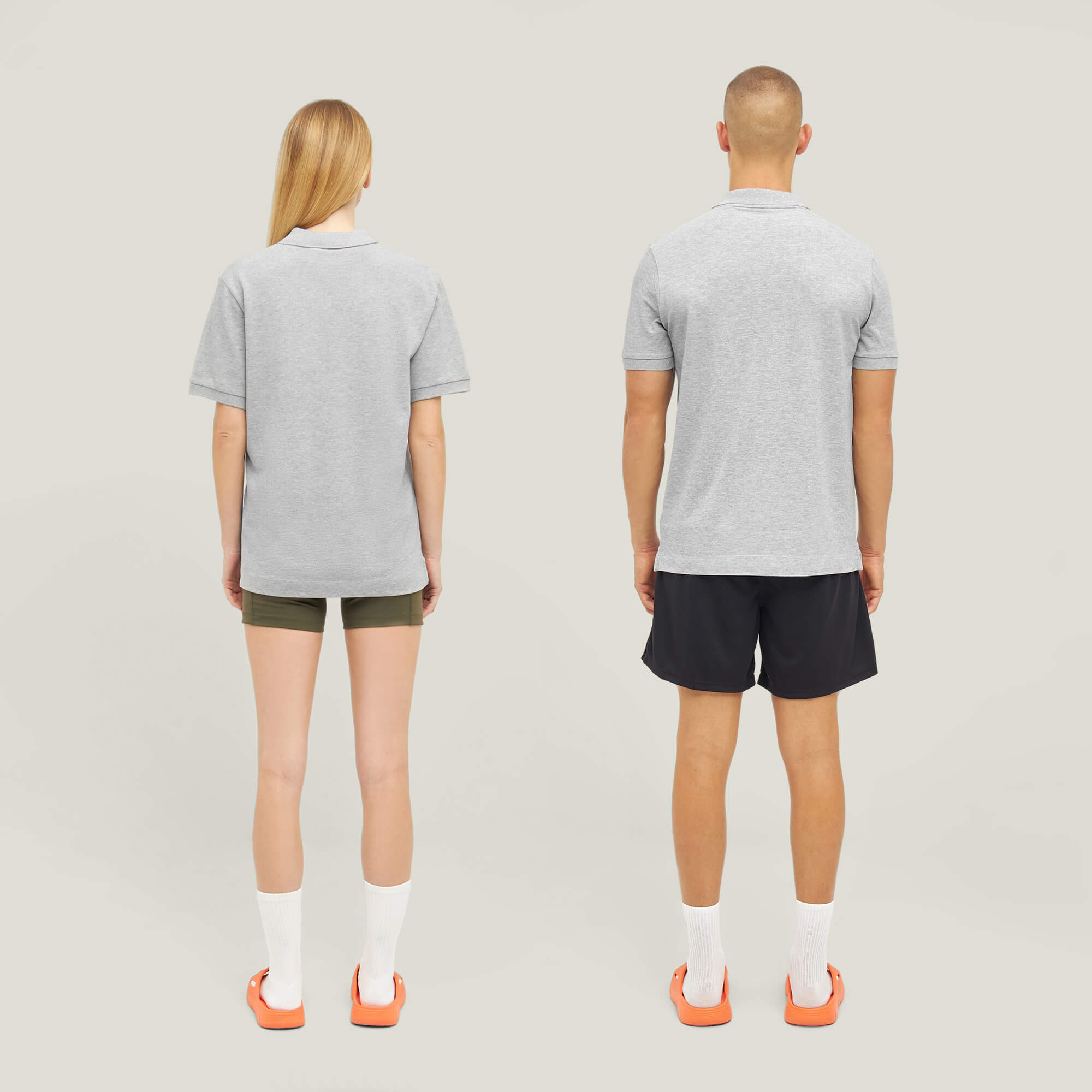 Active Made Polo - Grey