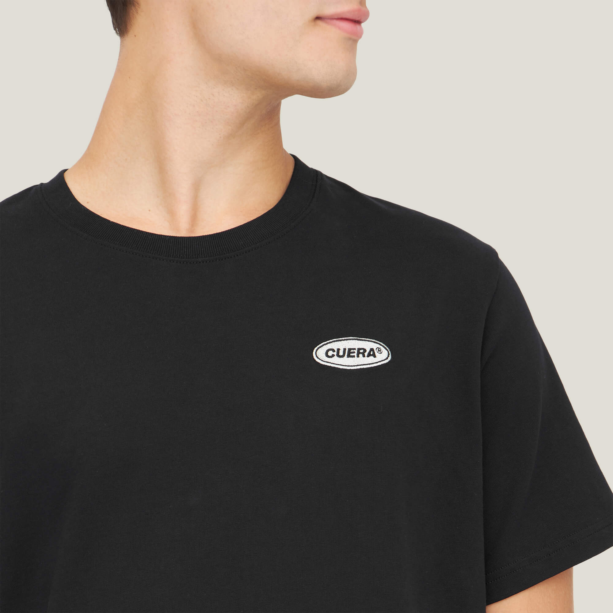 Relaxed Oversize Offcourt T-Shirt P - Sort