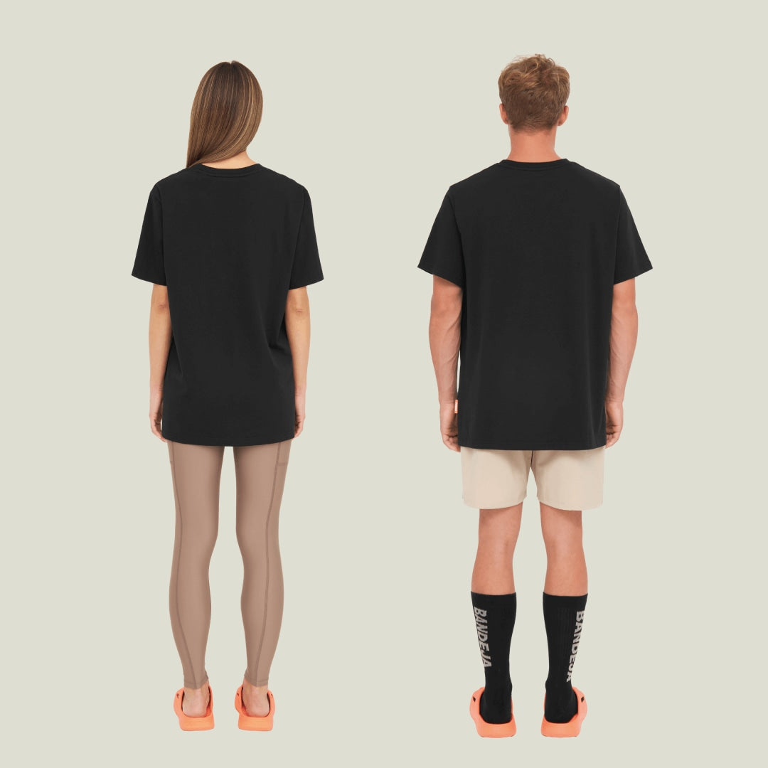 Relaxed Oversize Offcourt T-Shirt P - Sort