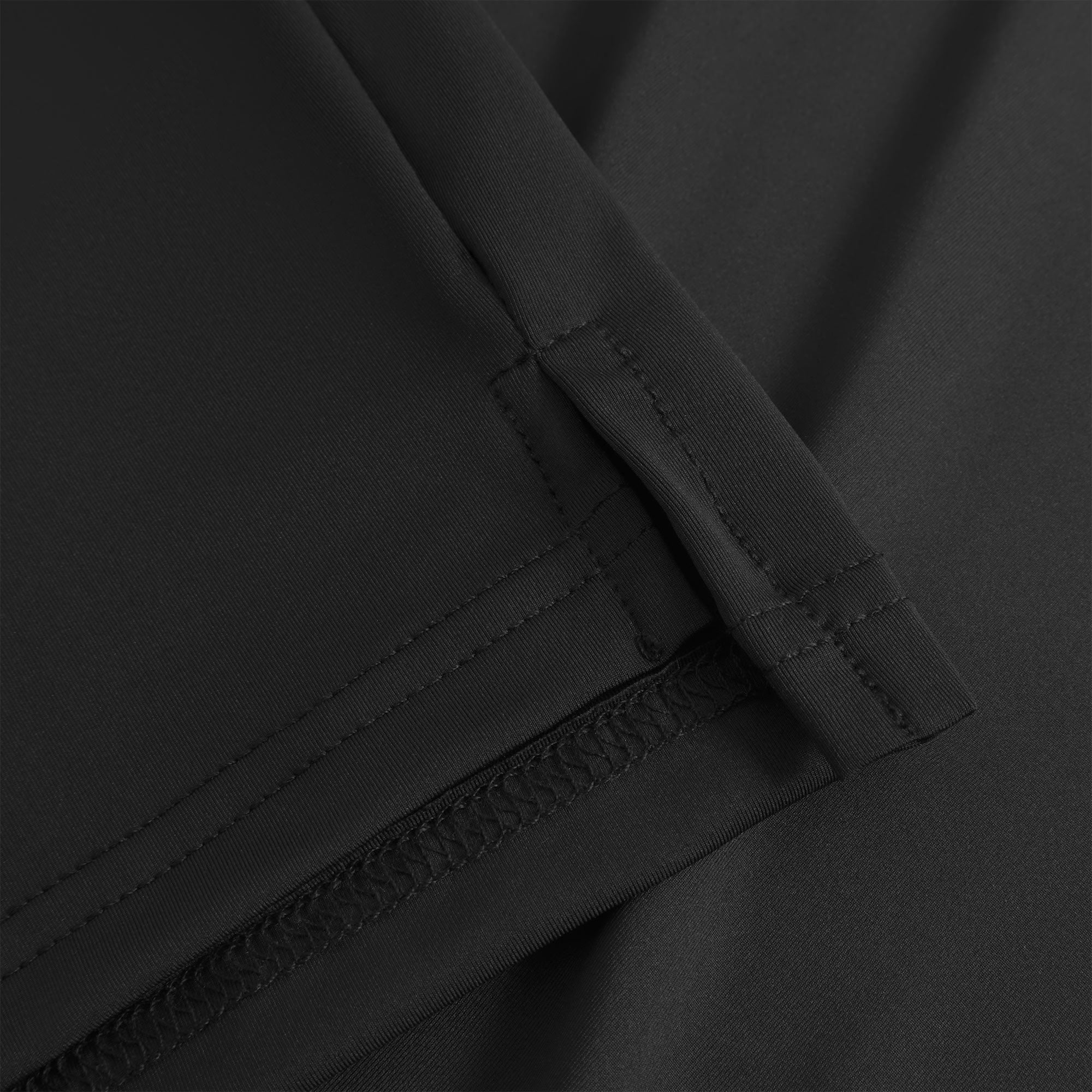 Flame Light Weight Polo LS - Black