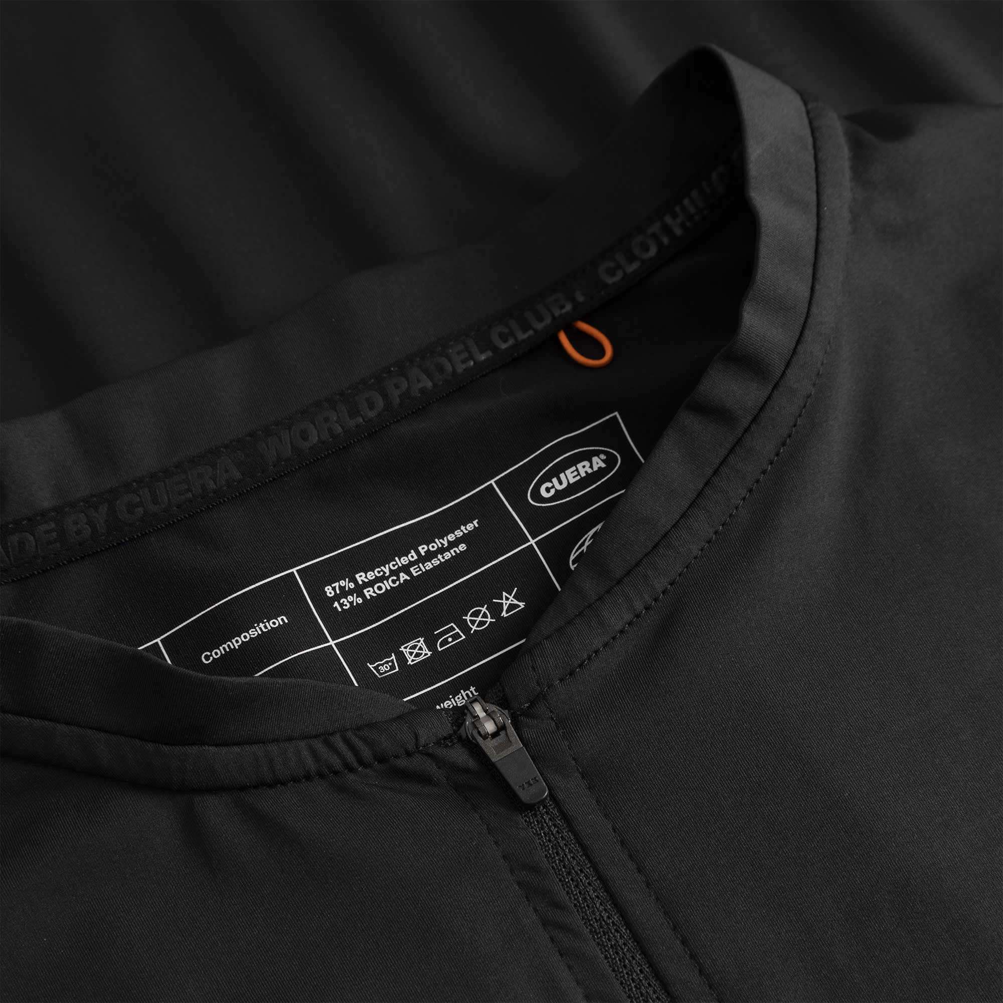 Flame Light Weight Polo LS - Black