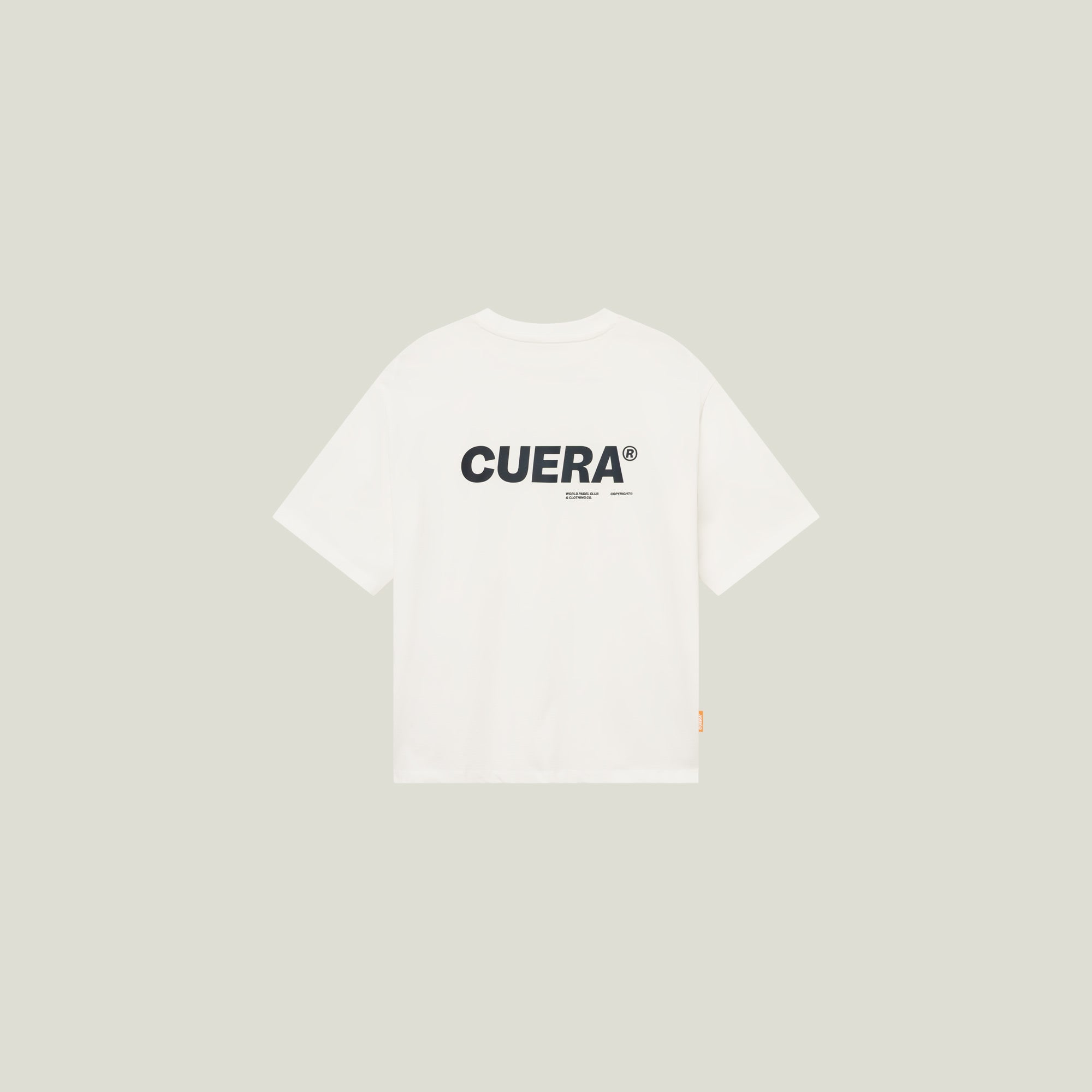 Offcourt Logo T-Shirt - Off White w. Black